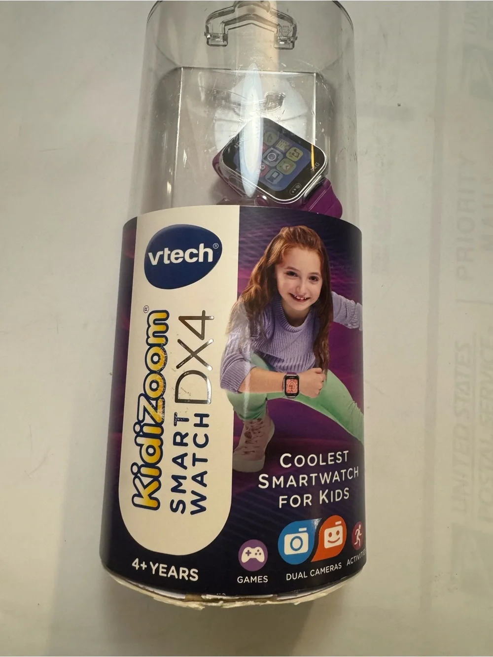 VTech Kidizoom Smartwatch DX4 for Kids - Purple